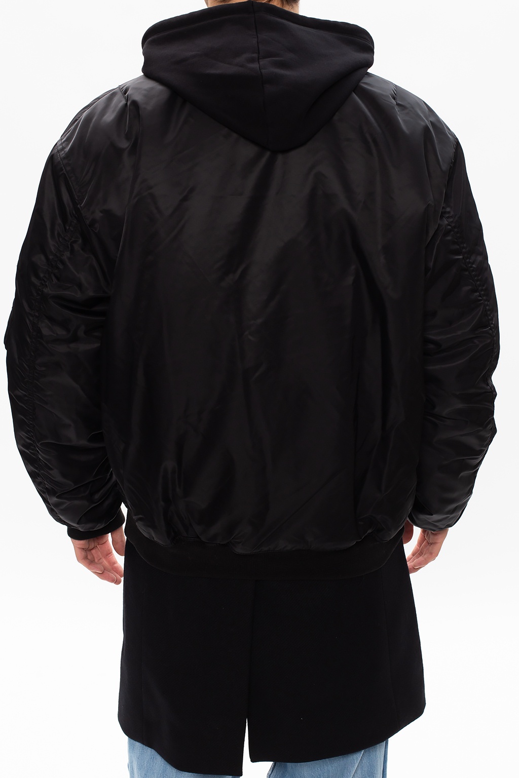 The North Face Insulated Fanorak jacket in in black - Bomber